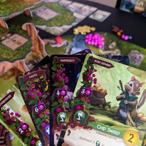 Everdell Collector’s Edition & Complete Collection | Deluxe Strategy Board Games with Exclusive Content, Metal Tokens, Expansions, & Ever Tree | Worker Placement, Tableau Building, 1-4 Players,Ages 10