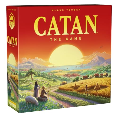 CATAN Board Game - Embark on a Journey of Discovery and Trade! Civilization Building Strategy Game, Family Game for Kids & Adults
