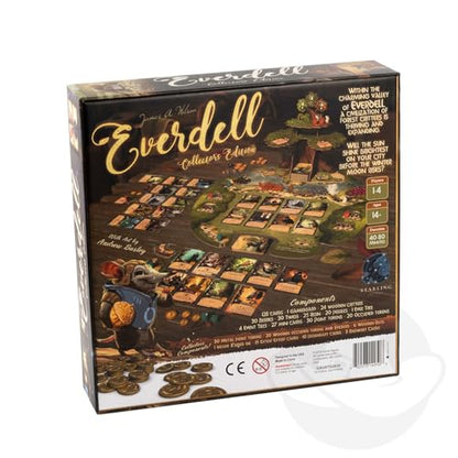 Everdell Collector’s Edition & Complete Collection | Deluxe Strategy Board Games with Exclusive Content, Metal Tokens, Expansions, & Ever Tree | Worker Placement, Tableau Building, 1-4 Players,Ages 10