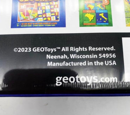 Geotoys Jigsaw Puzzle of the United States Region - 250 Piece Puzzle for Kids - Jigsaw Puzzles for Kids Ages 8-12 Years Old - Geography Puzzles with Colorful Landmarks, Flags and More