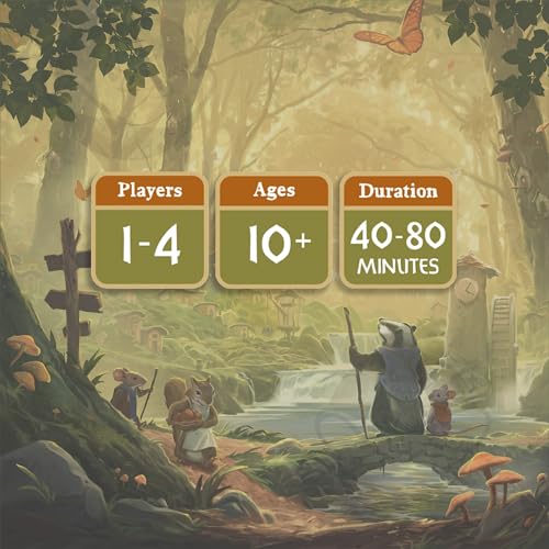 Everdell Collector’s Edition & Complete Collection | Deluxe Strategy Board Games with Exclusive Content, Metal Tokens, Expansions, & Ever Tree | Worker Placement, Tableau Building, 1-4 Players,Ages 10