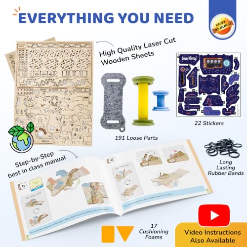 Smartivity Robotic Mechanical Hand STEM Toy for Kids 8-14