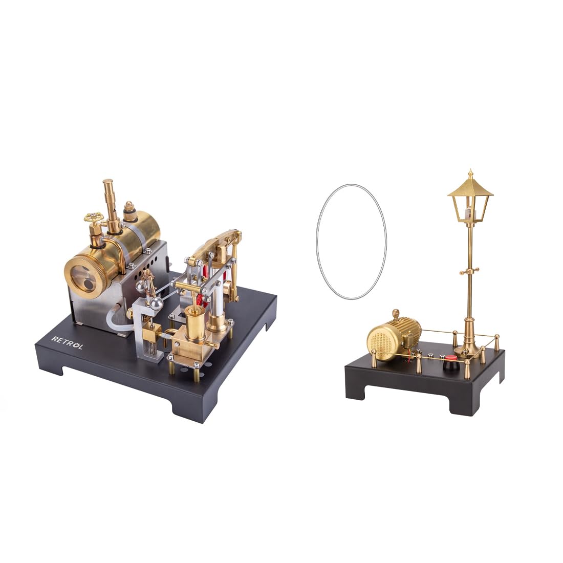 Metal Steam Engine Model Kit for DIY Builders