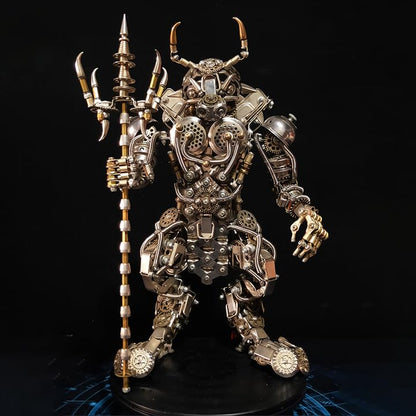 Metalkitor 3D Metal Puzzles for Adults, Bull Head Monster Model Kits DIY Ornament - Assembly Jigsaw Crafts Brain Teaser - Perfect Desk Decor and Gift Choice(2500+PCS)