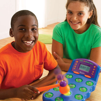 Learning Resources Light 'N' Strike Math Game, Ages 6+