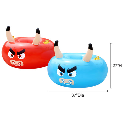 Banzai: Bump N' Bounce Body Bumpers, A Game of Bumping & Bopping, 2 Bumpers Included in Red & Blue, Fun & Safe Cushion Inflatable Surface, for Ages 4 and up