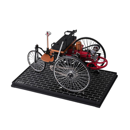 Vintage Metal Car Model Building Kit