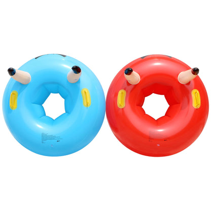 Banzai: Bump N' Bounce Body Bumpers, A Game of Bumping & Bopping, 2 Bumpers Included in Red & Blue, Fun & Safe Cushion Inflatable Surface, for Ages 4 and up