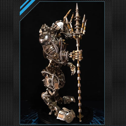 Metalkitor 3D Metal Puzzles for Adults, Bull Head Monster Model Kits DIY Ornament - Assembly Jigsaw Crafts Brain Teaser - Perfect Desk Decor and Gift Choice(2500+PCS)