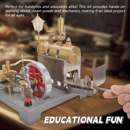 Working Steam Engine Model Kit for Adults