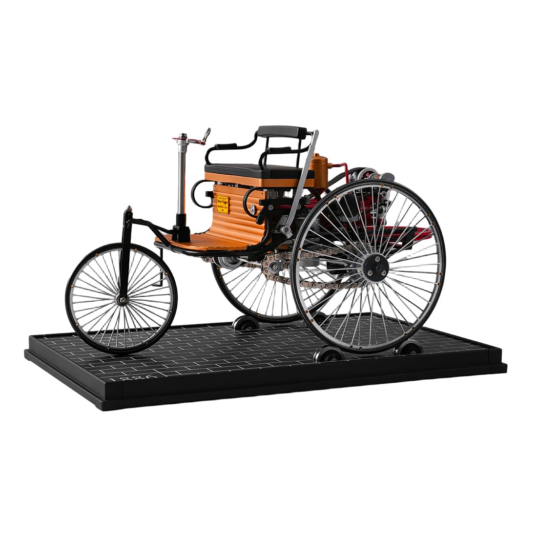 Vintage Metal Car Model Building Kit