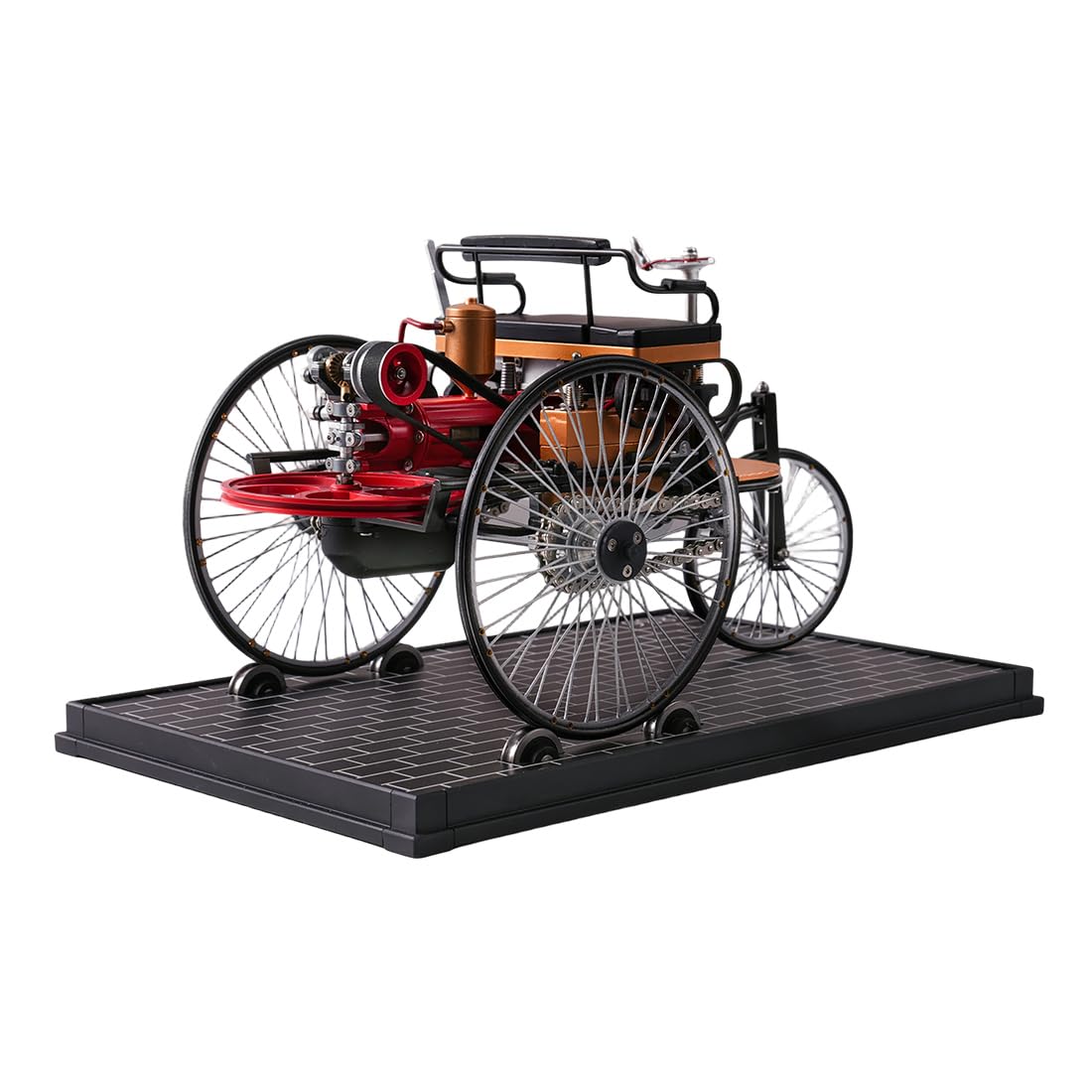 Vintage Metal Car Model Building Kit