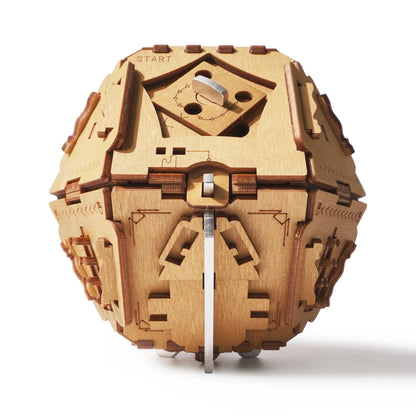 Puzzle Potato Tesla Box - Electronic Puzzle Box - Escape Room Game in a Box - Brain Teaser - 3D Wooden Puzzle for Adults - Money Puzzle Box for Cash Gift - Birthday GiftBox MoneyBox