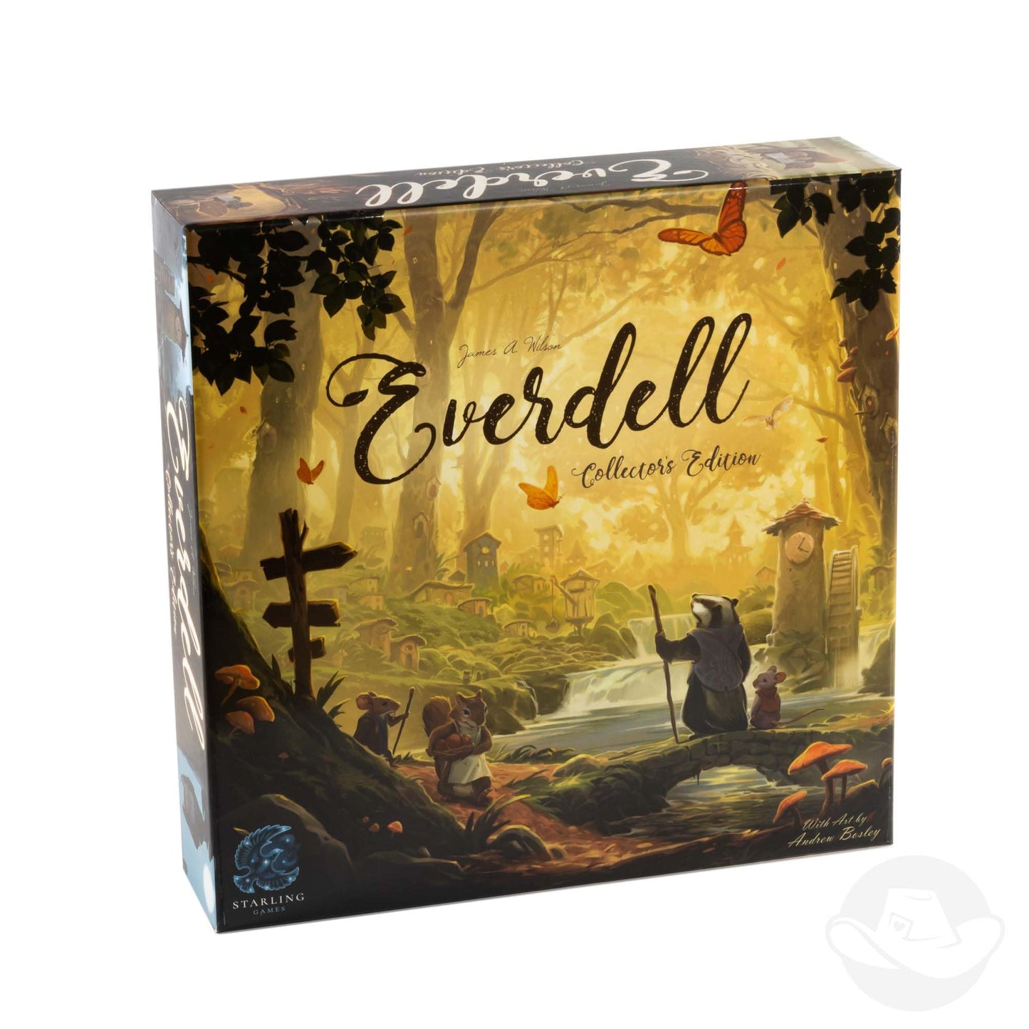 Everdell Collector’s Edition & Complete Collection | Deluxe Strategy Board Games with Exclusive Content, Metal Tokens, Expansions, & Ever Tree | Worker Placement, Tableau Building, 1-4 Players,Ages 10