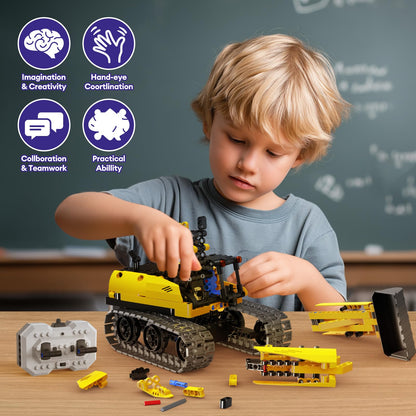LECPOP 5 in 1 Remote Control Building Sets