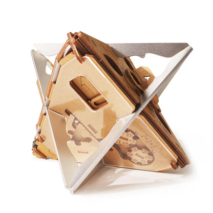 Puzzle Potato Tesla Box - Electronic Puzzle Box - Escape Room Game in a Box - Brain Teaser - 3D Wooden Puzzle for Adults - Money Puzzle Box for Cash Gift - Birthday GiftBox MoneyBox