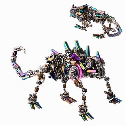 Adult 3D Metal Puzzles Bison Metal Model Kits 3D Metal Puzzles Mechanical Bulls Building Blocks Difficult DIY Assembly - High-end Gifts for Men