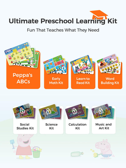 Think Academy Learning Pad with Flash Cards for 3 4 5 Years Old Boys Girls