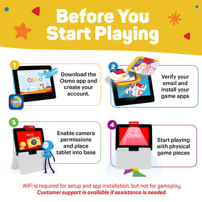 Osmo Genius Starter Kit for Kids Ages 6–10 | 7 Educational Learning Games | iPad Compatible | Educational STEM Learning System | Base Included