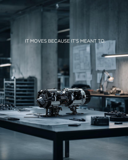 Turbofan Engine Building Set for Adults