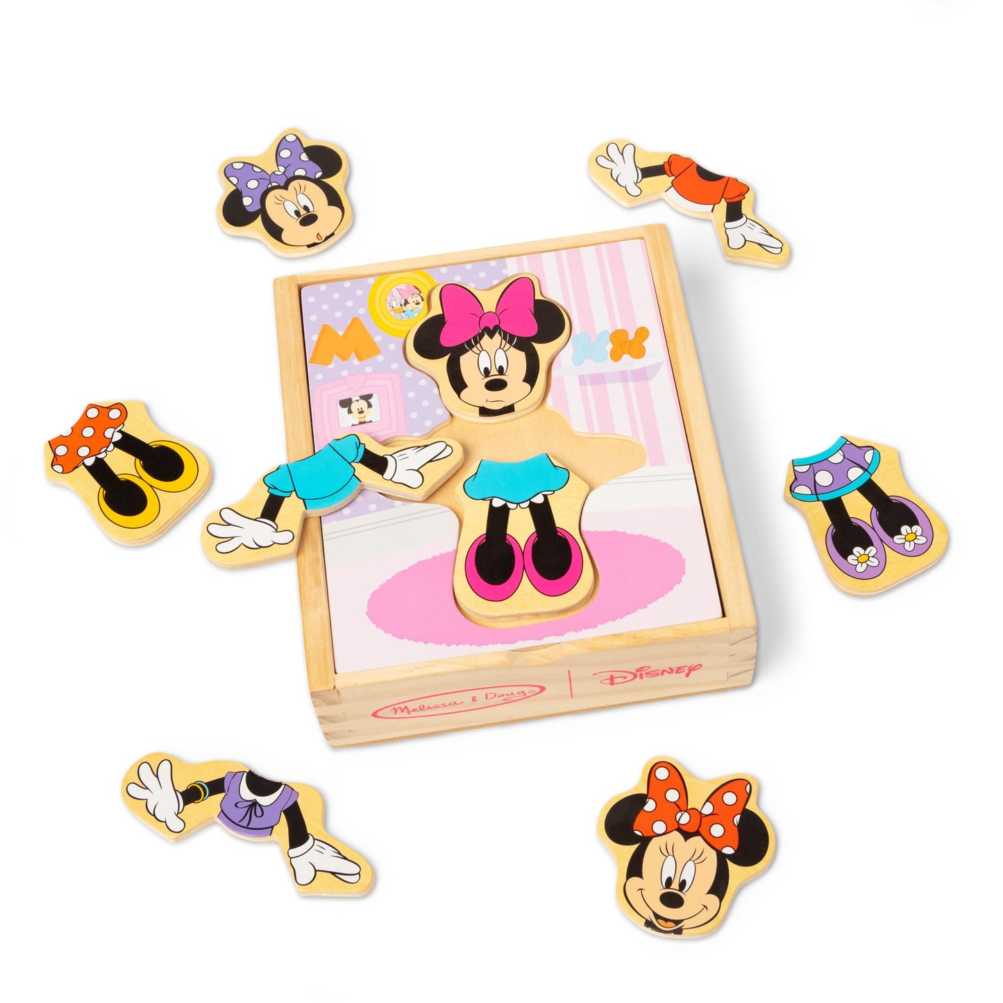 Melissa & Doug Disney Minnie Mouse Dress-Up Puzzle