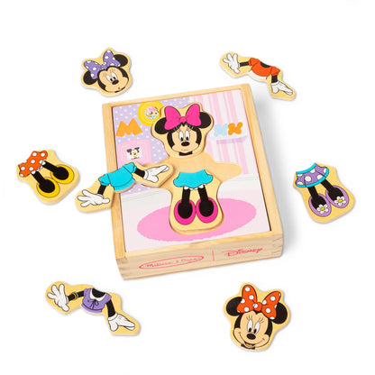 Melissa & Doug Disney Minnie Mouse Dress-Up Puzzle