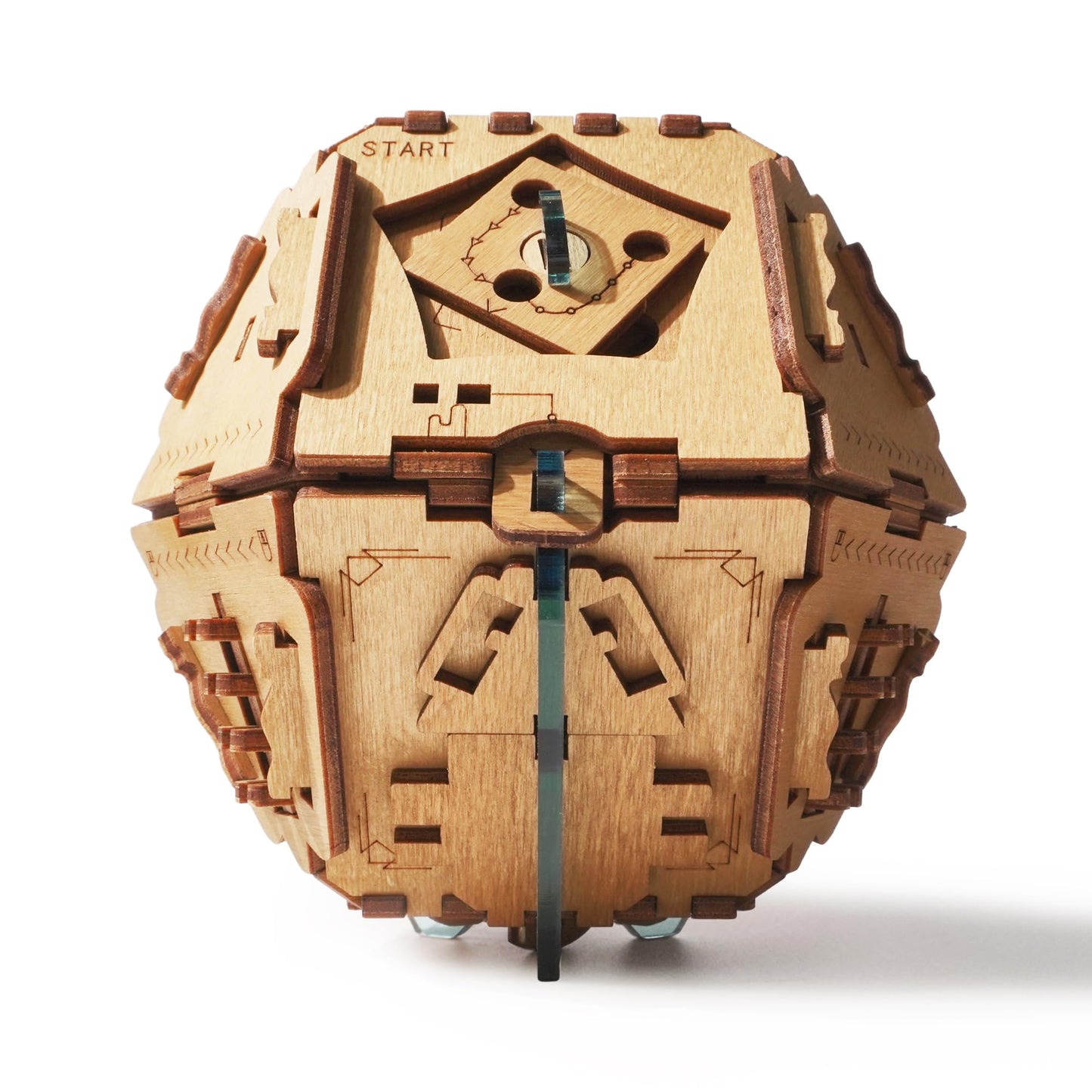 Puzzle Potato Tesla Box - Electronic Puzzle Box - Escape Room Game in a Box - Brain Teaser - 3D Wooden Puzzle for Adults - Money Puzzle Box for Cash Gift - Birthday GiftBox MoneyBox