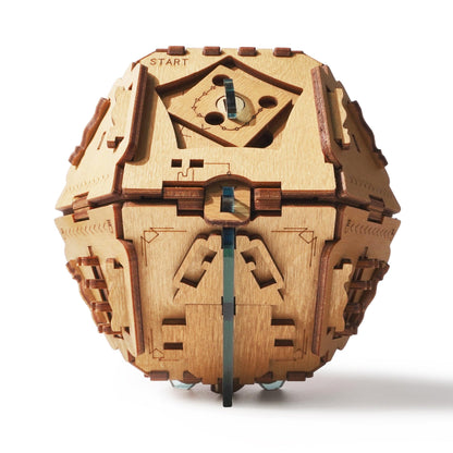 Puzzle Potato Tesla Box - Electronic Puzzle Box - Escape Room Game in a Box - Brain Teaser - 3D Wooden Puzzle for Adults - Money Puzzle Box for Cash Gift - Birthday GiftBox MoneyBox