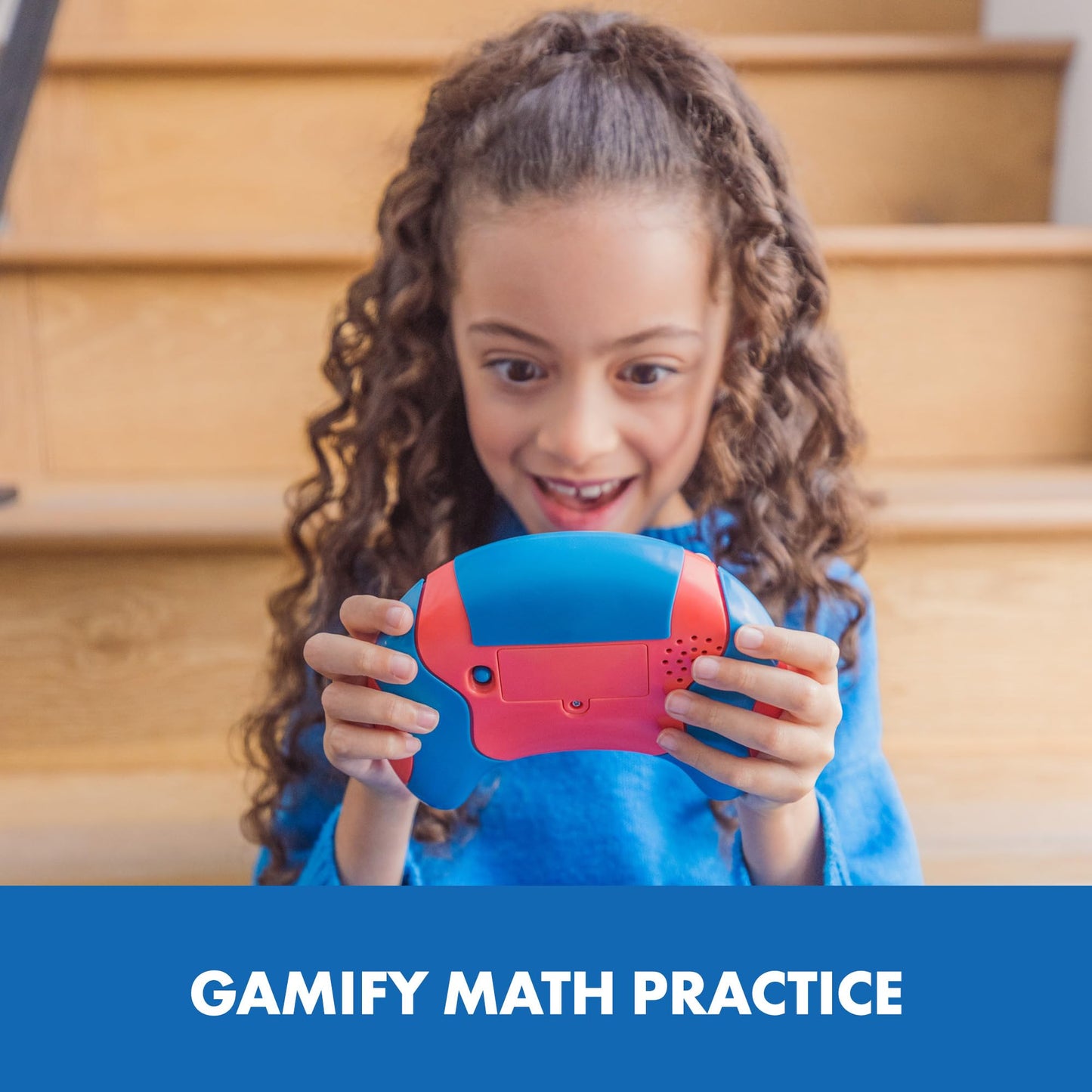 Educational Insights Math Whiz - Electronic Math Games for Kids Ages 6-8, Handheld Math Game, Addition and Subtraction Toys, Multiplication and Division Games for First Graders, Kids Learning Game