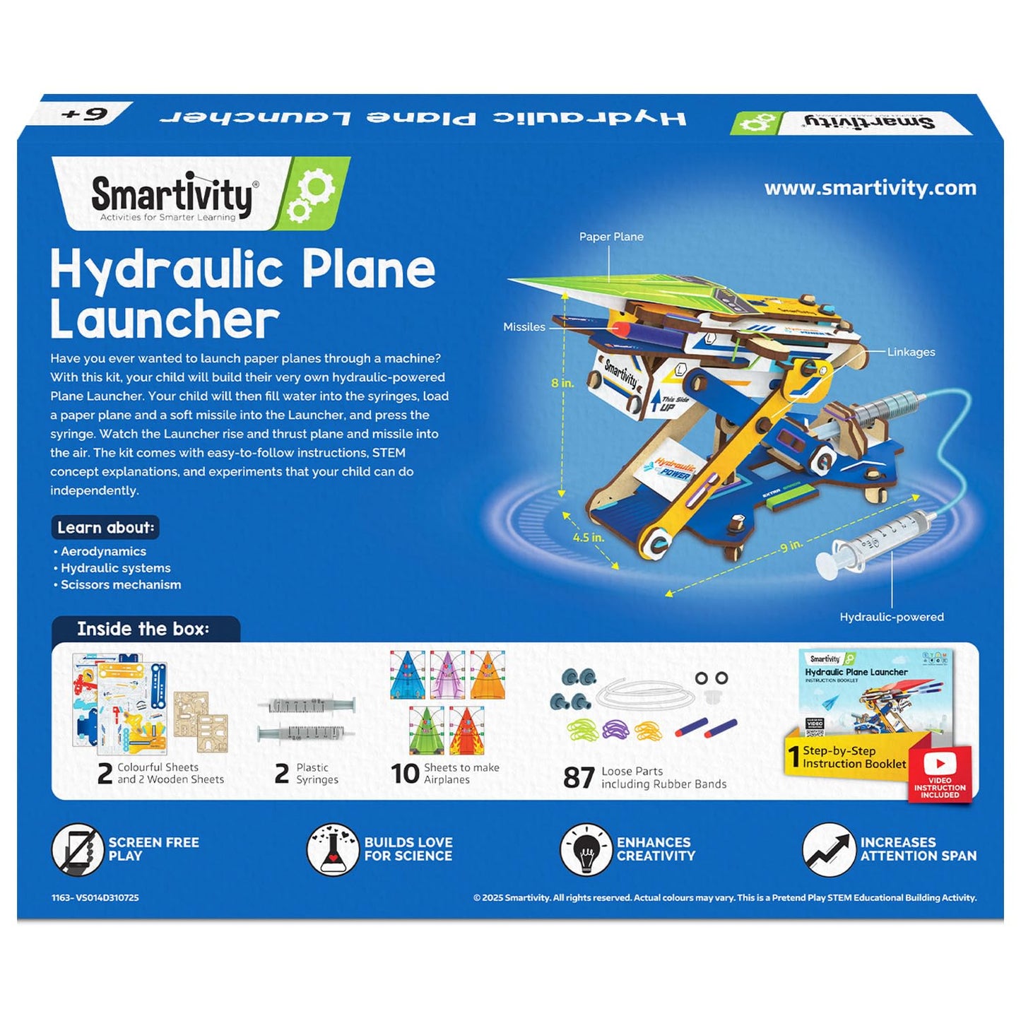 Smartivity Magic Science Kit for Kids 4-8 Years, 50+ Experiments