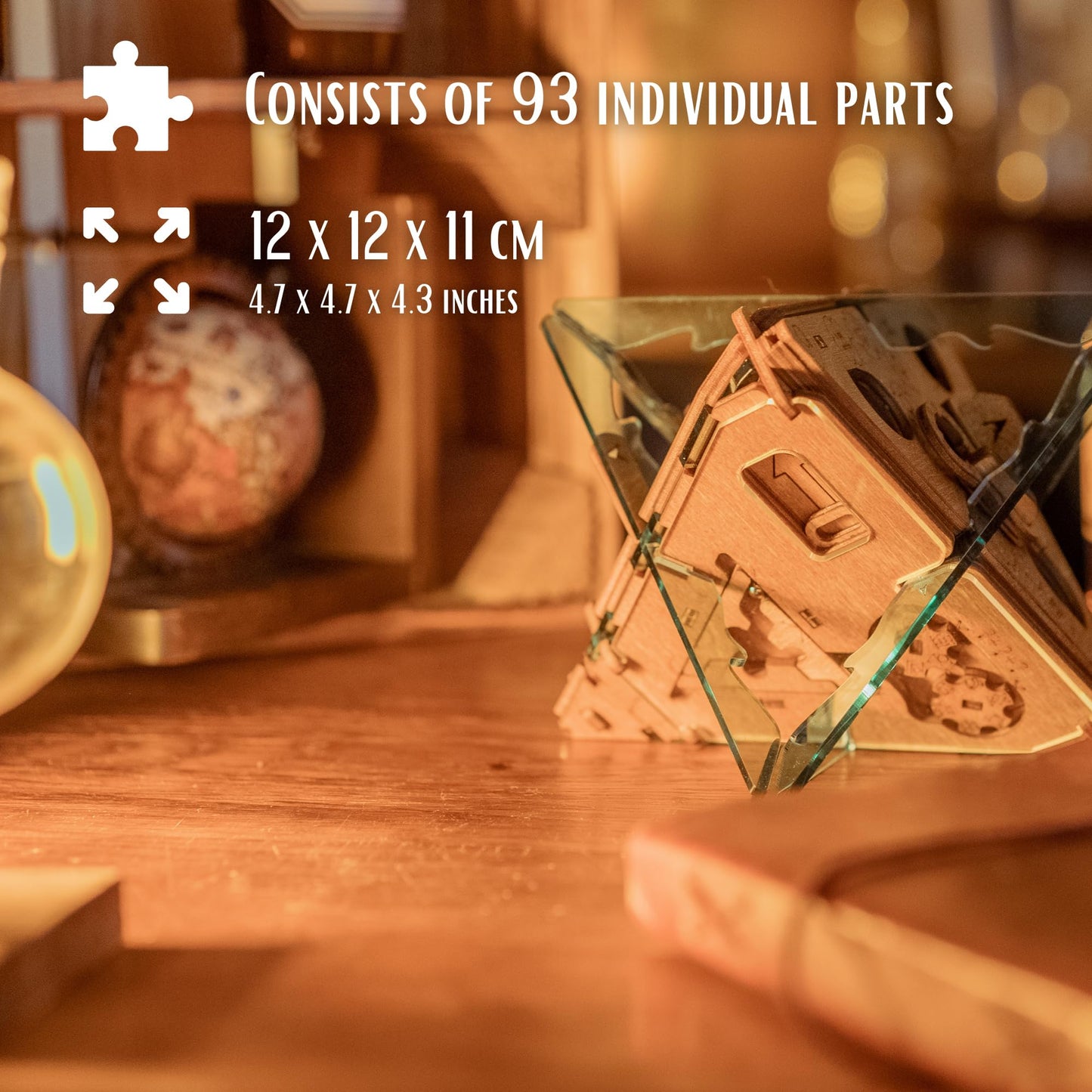Puzzle Potato Tesla Box - Electronic Puzzle Box - Escape Room Game in a Box - Brain Teaser - 3D Wooden Puzzle for Adults - Money Puzzle Box for Cash Gift - Birthday GiftBox MoneyBox
