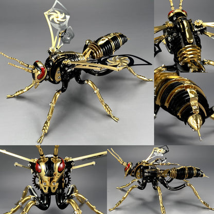 3D Metal Wasp Puzzle Kit for Adults