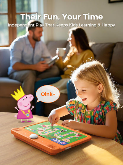 Think Academy Learning Pad with Flash Cards for 3 4 5 Years Old Boys Girls