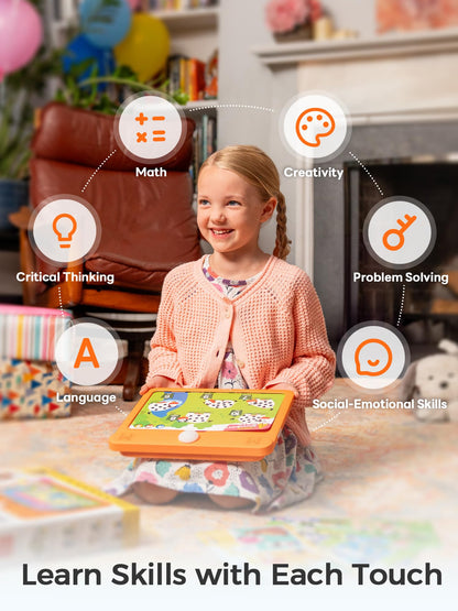 Think Academy Learning Pad with Flash Cards for 3 4 5 Years Old Boys Girls