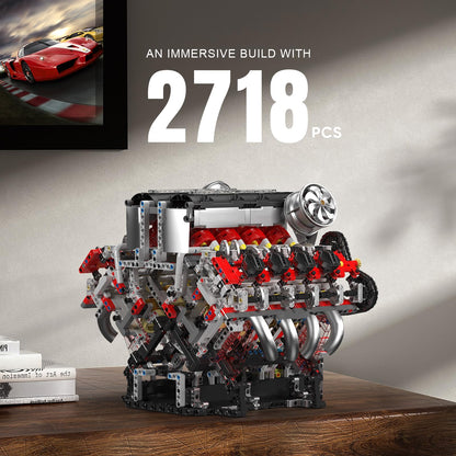 V8 Engine Building Kit for Adults