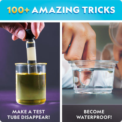 National Geographic Science Magic Kit - Science Kit for Kids with 100+ Unique Experiments and Magic Tricks, Chemistry Set & STEM Project, A Great Gift for Boys and Girls (Pack of 6)