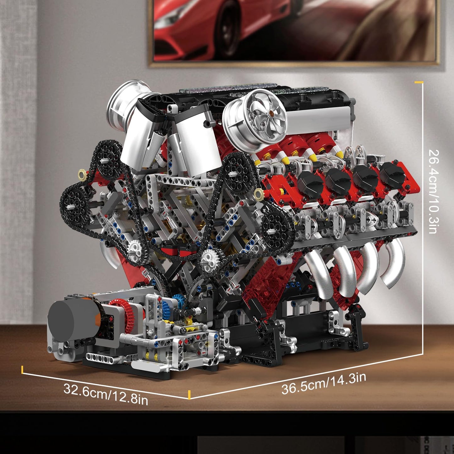 V8 Engine Building Kit for Adults