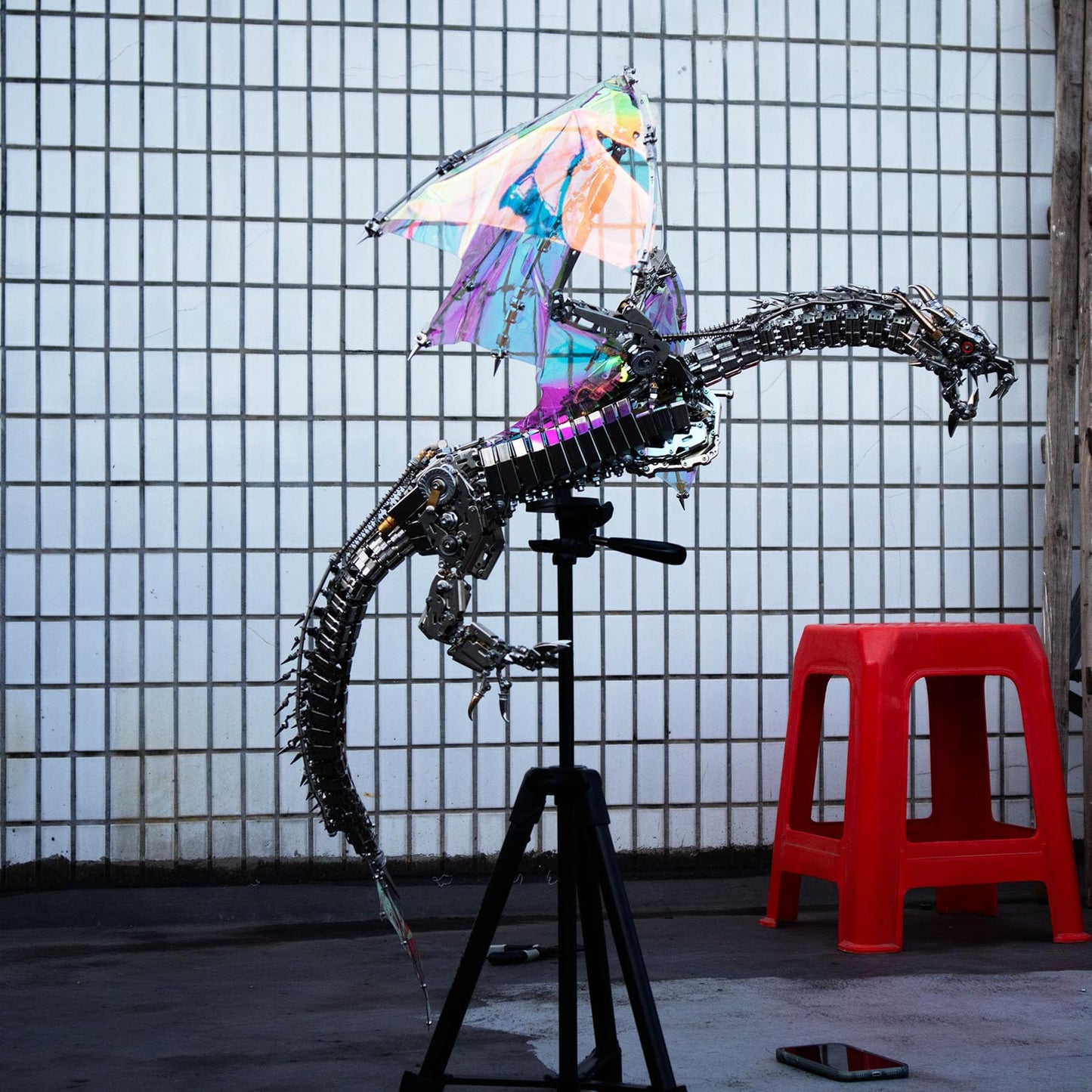 3D Metal Dragon Puzzle Kit for Adults