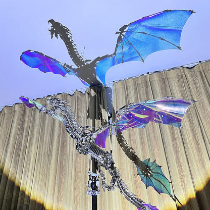 3D Metal Dragon Puzzle Kit for Adults