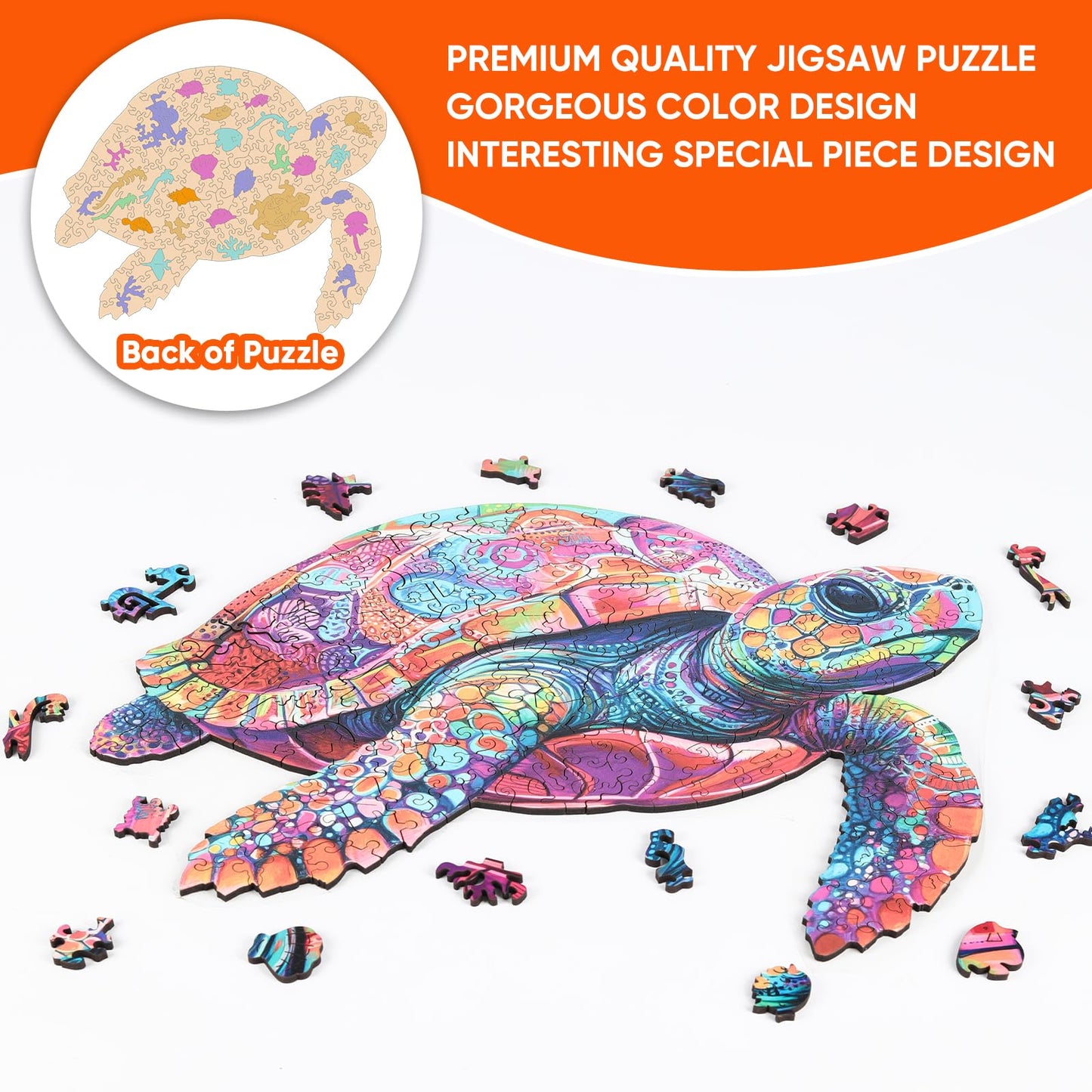 Mys Aurora Wooden Jigsaw Puzzles for Adults 200 300 500 Pieces