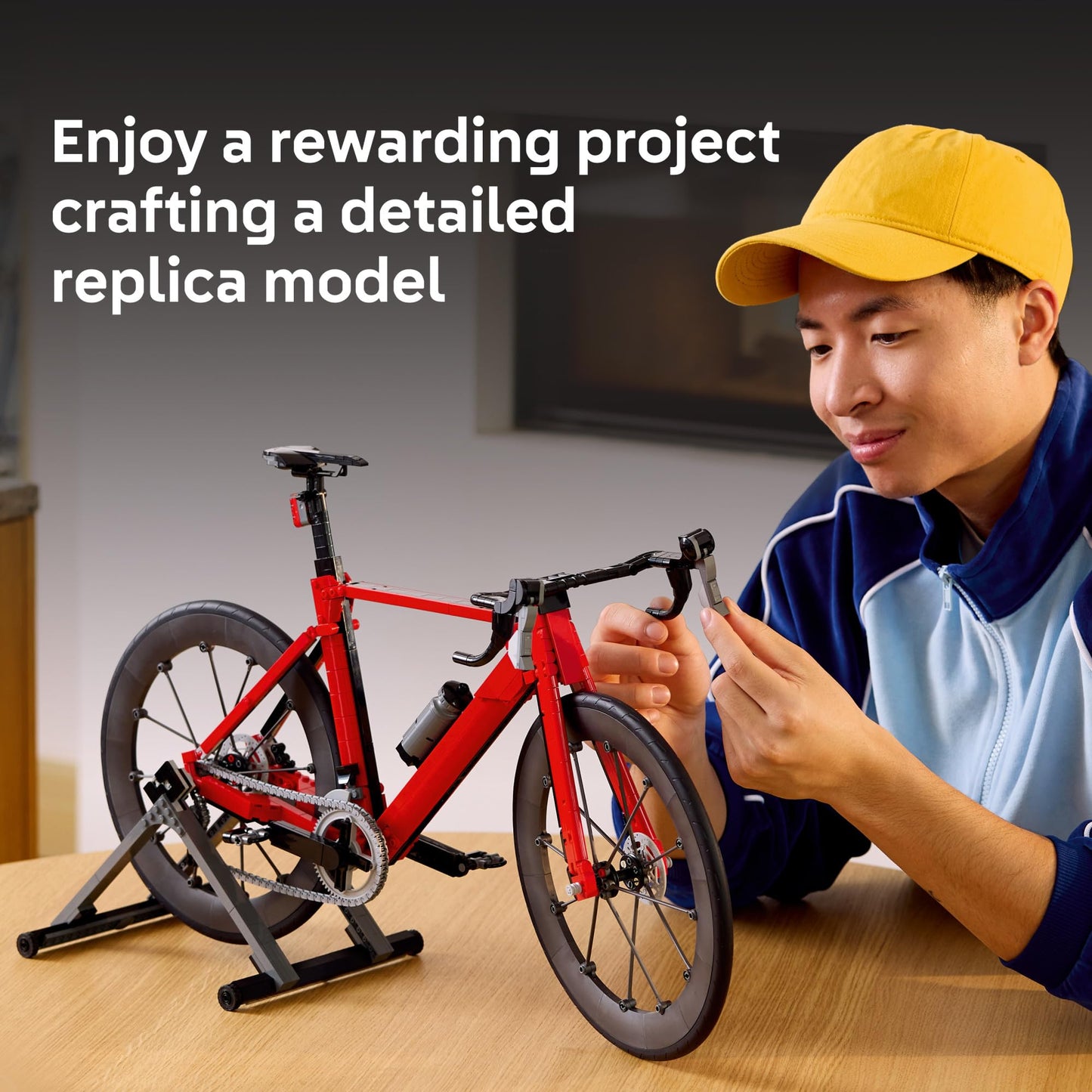 Racing Bike Building Set for Adults