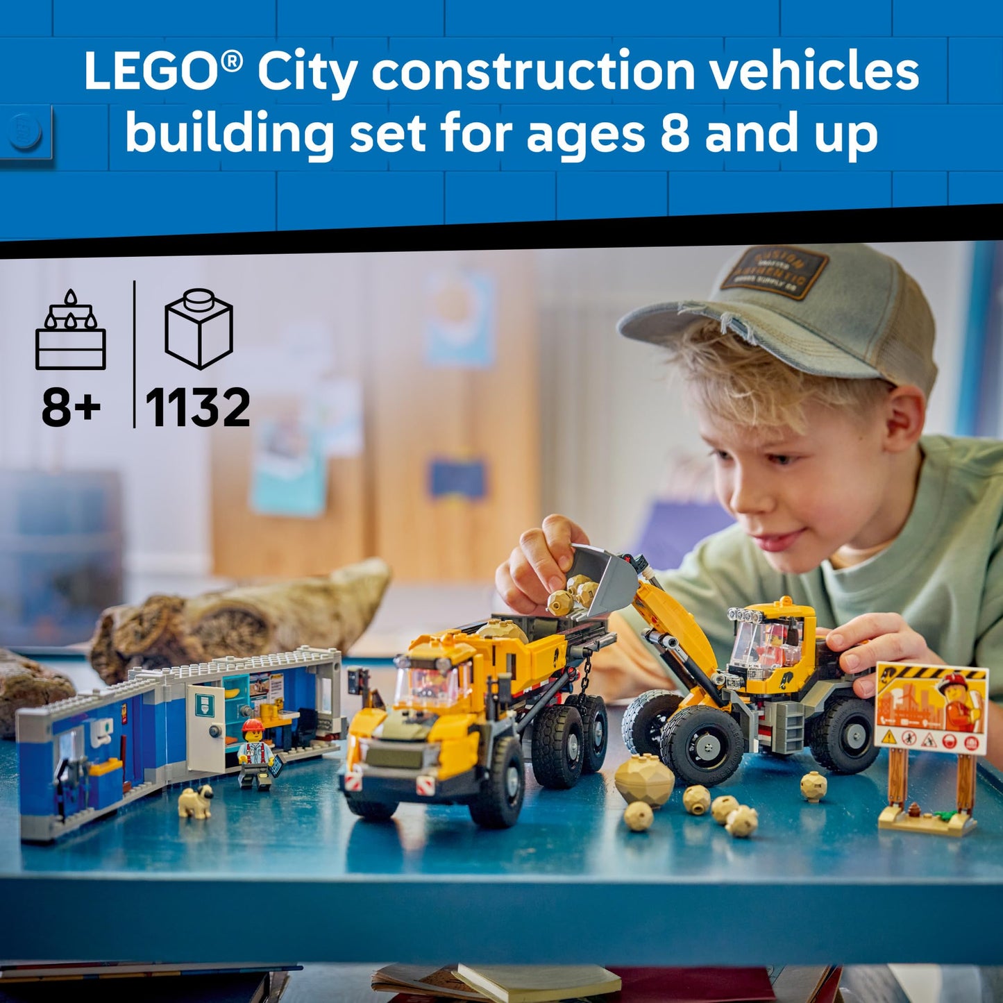 LEGO City Dump Truck & Front End Loader 60494