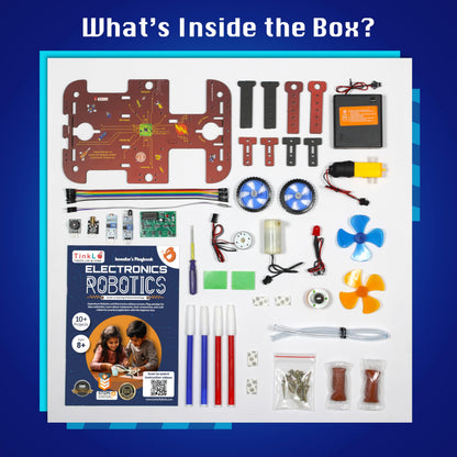 Butterfly Edufields Science and stem Electronic Robot Kits for Kids with Motors
