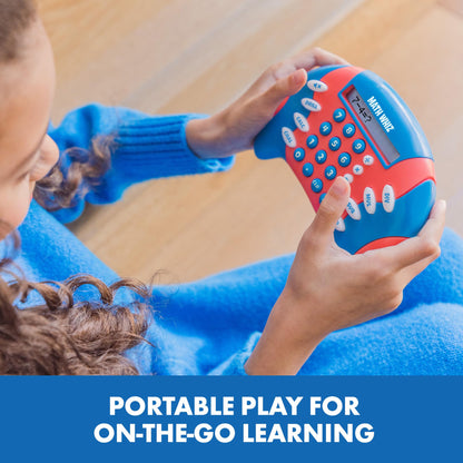 Educational Insights Math Whiz - Electronic Math Games for Kids Ages 6-8, Handheld Math Game, Addition and Subtraction Toys, Multiplication and Division Games for First Graders, Kids Learning Game