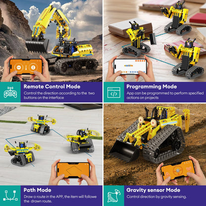 LECPOP 5 in 1 Remote Control Building Sets