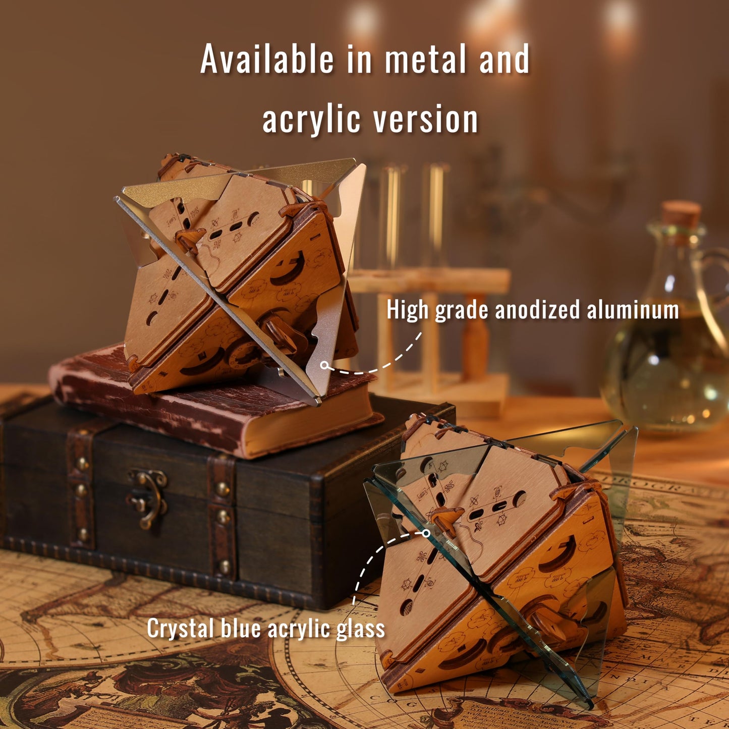 Puzzle Potato Tesla Box - Electronic Puzzle Box - Escape Room Game in a Box - Brain Teaser - 3D Wooden Puzzle for Adults - Money Puzzle Box for Cash Gift - Birthday GiftBox MoneyBox