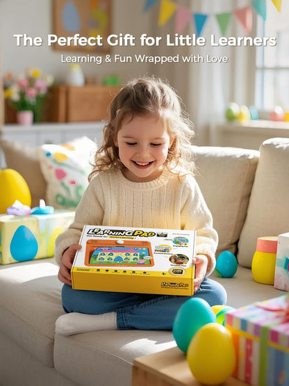 Think Academy Learning Pad with Flash Cards for 3 4 5 Years Old Boys Girls