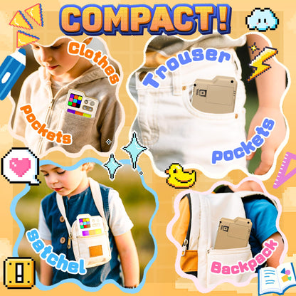 SMILESSKIDDO Kids Games Brain Teaser Slide Puzzle, with 1000+ Challenges