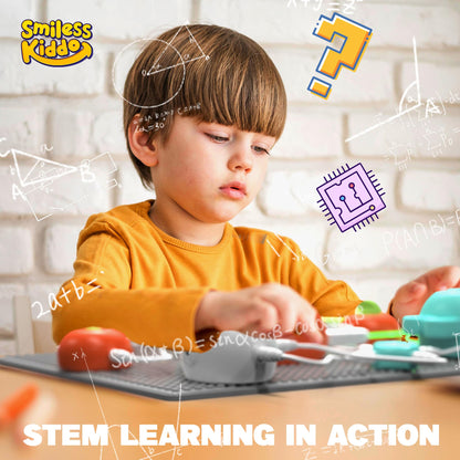 Science Kits for Kids - STEM Kits for Kids, Electronics Exploration Kit, STEM Educational Toy Gifts for Kids Boys Girls Ages 3 4 5 6 7 8 9 10 11 12